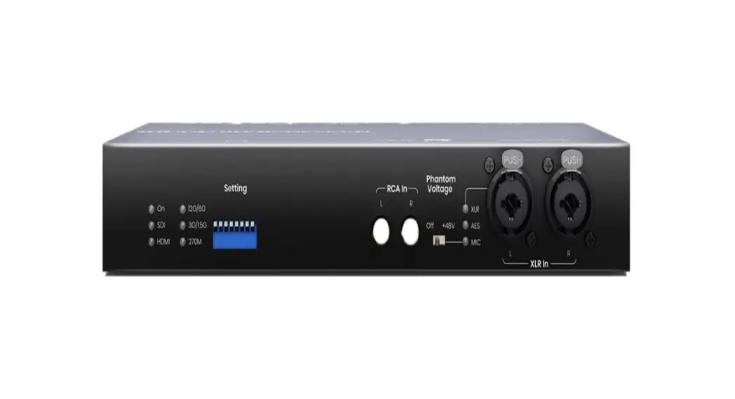 Sc T Sdi01a-12g 12g-sdi To Hdmi 2.0 Converter User Manual