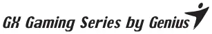 GX Gaming and Genius Logo