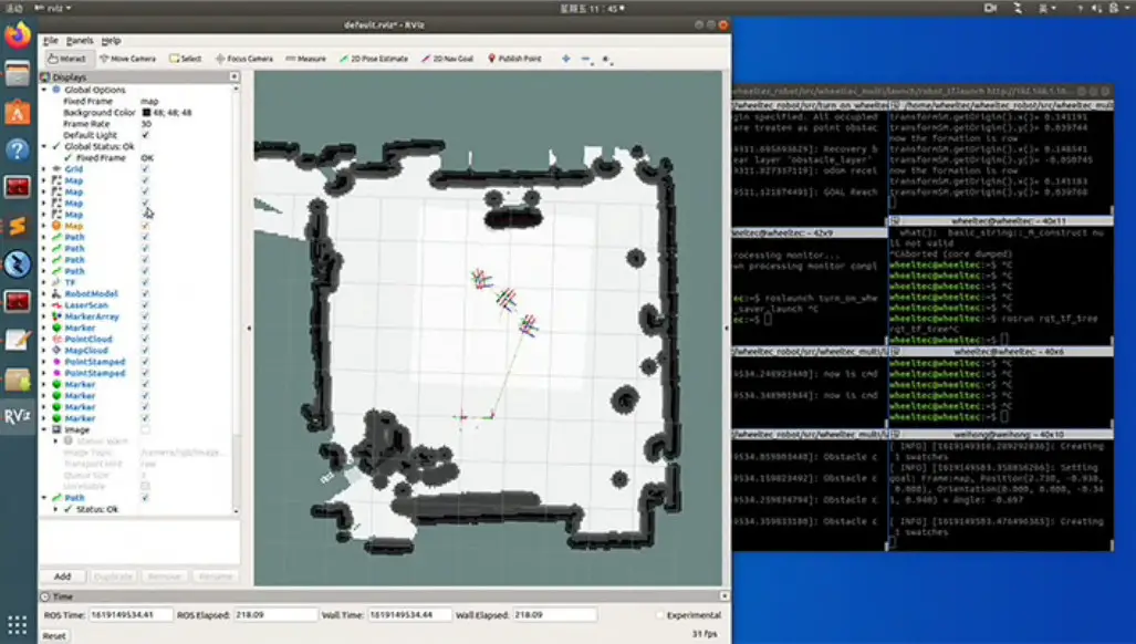 ROBOWORKS HWZ020 Rosbot ROS Education Robot - Formation