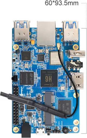 orange PI 3 LTS - Dimension 1