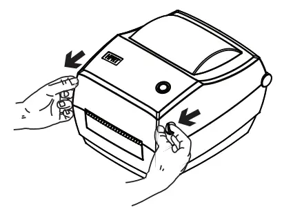 Simtek LT4521 Direct Thermal and Thermal Transfer Label Printer - Loading