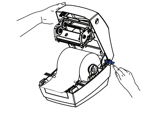 Simtek LT4521 Direct Thermal and Thermal Transfer Label Printer - cover