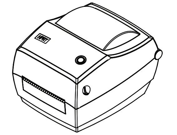 Simtek LT4521 Direct Thermal and Thermal Transfer Label Printer