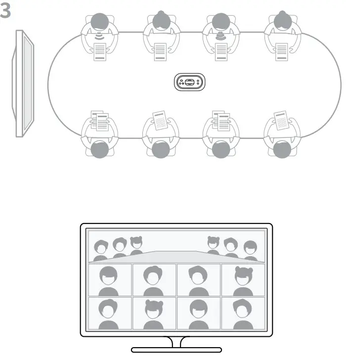KANDAO MT1002 Meeting Ultra Standard Multifunctional Integrated Conference Terminal - Standalone Mode1