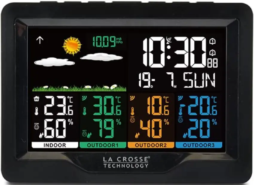 LA CROSSE TECHNOLOGY WS6204 Wireless Weather Station