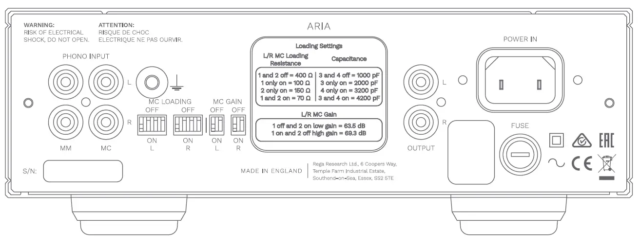 rega Aria MK3 Phono Stage 3