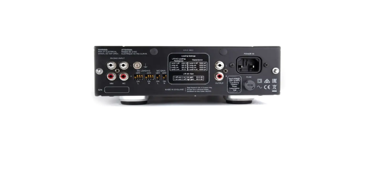 Rega Aria Mk3 Phono Stage Instruction Manual Rega Aria Mk3 Phono Stage Instruction Manual