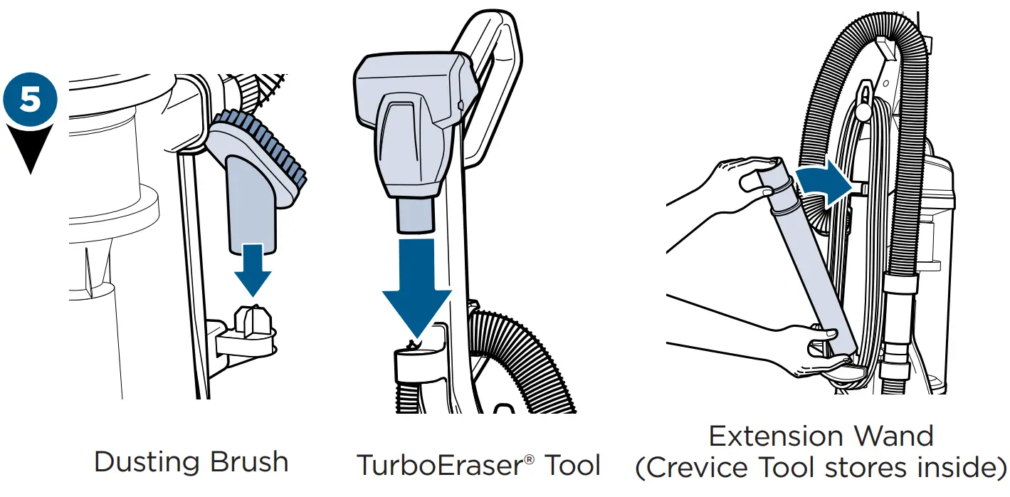 Bissell 2252 Series Powergroom Swivel Pet - Assembly 4