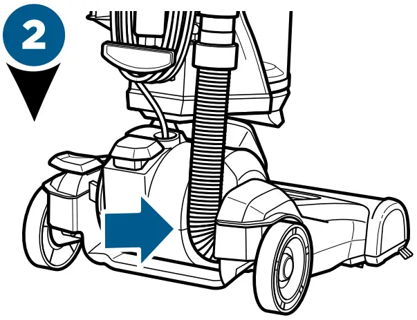 Bissell 2252 Series Powergroom Swivel Pet - Clearing a Clog 1