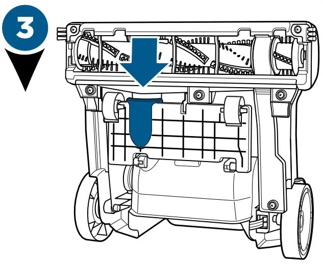 Bissell 2252 Series Powergroom Swivel Pet - Clearing a Clog 2