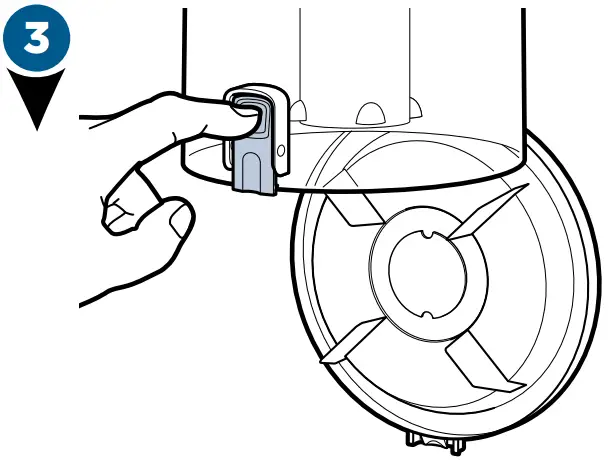 Bissell 2252 Series Powergroom Swivel Pet - Dirt Tank 2