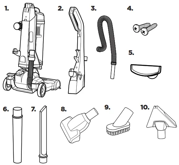 Bissell 2252 Series Powergroom Swivel Pet - In The Box