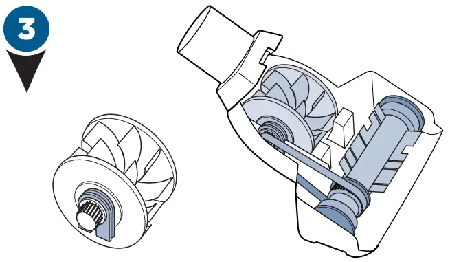 Bissell 2252 Series Powergroom Swivel Pet - Maintain 2