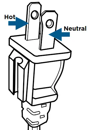 Bissell 2252 Series Powergroom Swivel Pet - POLARIZED PLUG