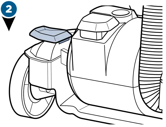 Bissell 2252 Series Powergroom Swivel Pet - Settings 1