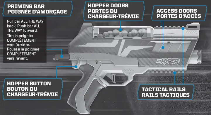Hasbro Nerf Hyper Impulse 40 Blaster 1