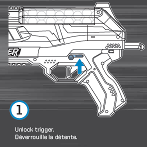 Hasbro Nerf Hyper Impulse 40 Blaster 8