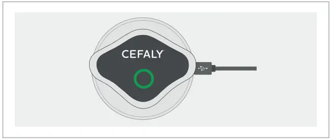 CEFALY 28031 Enhanced Migraine Treatment - charge device