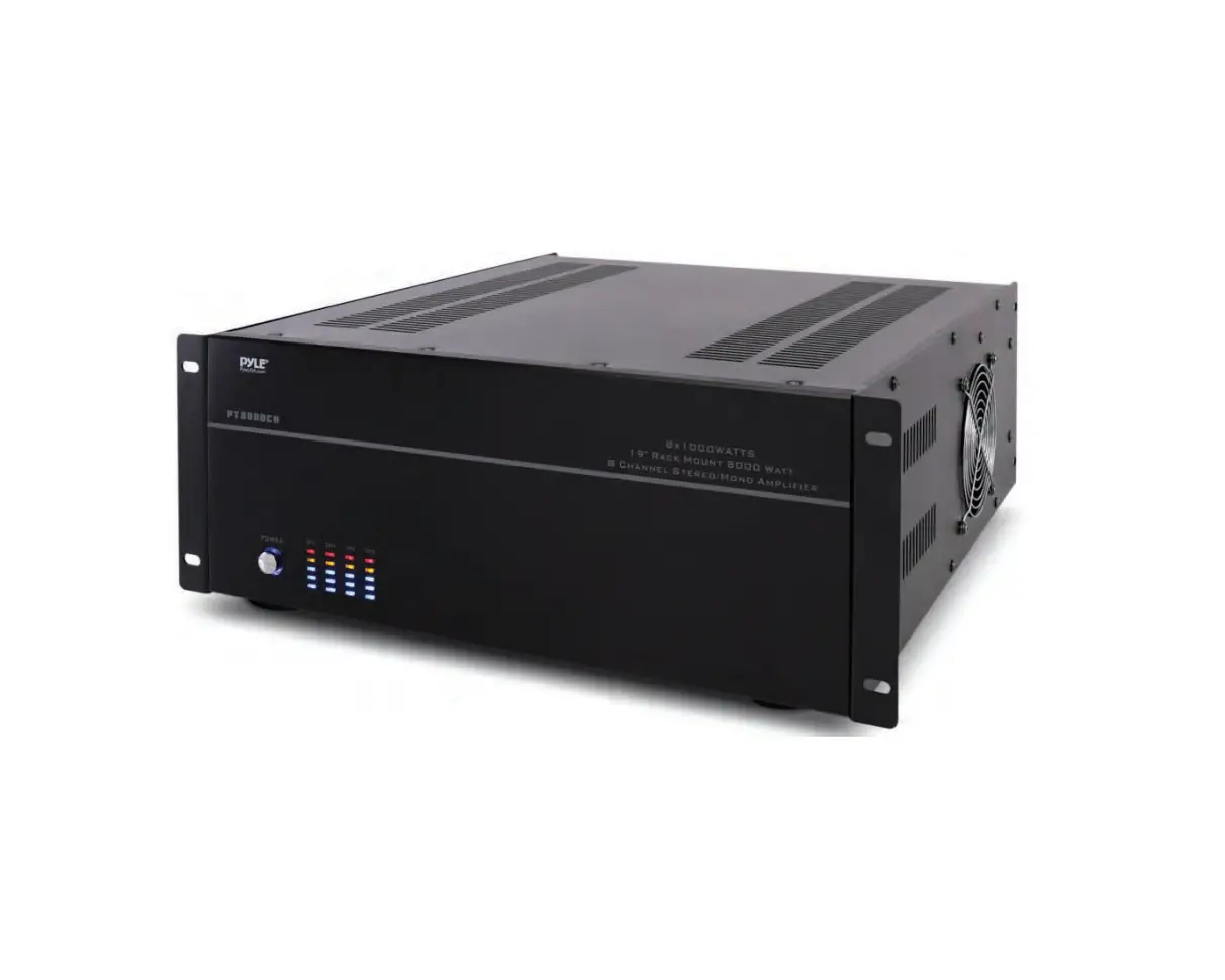Pyle Pt8000ch 8 Channel Home Theater Amplifier User Guide Pyle Pt8000ch 8 Channel Home Theater Amplifier User Guide