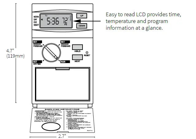LUXPRO-PSPLV512-Programmable-Heating-Thermostat-Product-Specifications-FEATURED