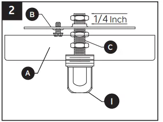 KICHLER 82393 Lecelles 1 Light Classic Bronze Globe Pendant Light-FIG5