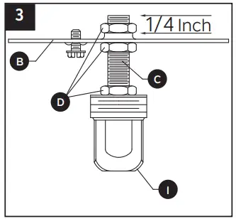 KICHLER 82393 Lecelles 1 Light Classic Bronze Globe Pendant Light-FIG6