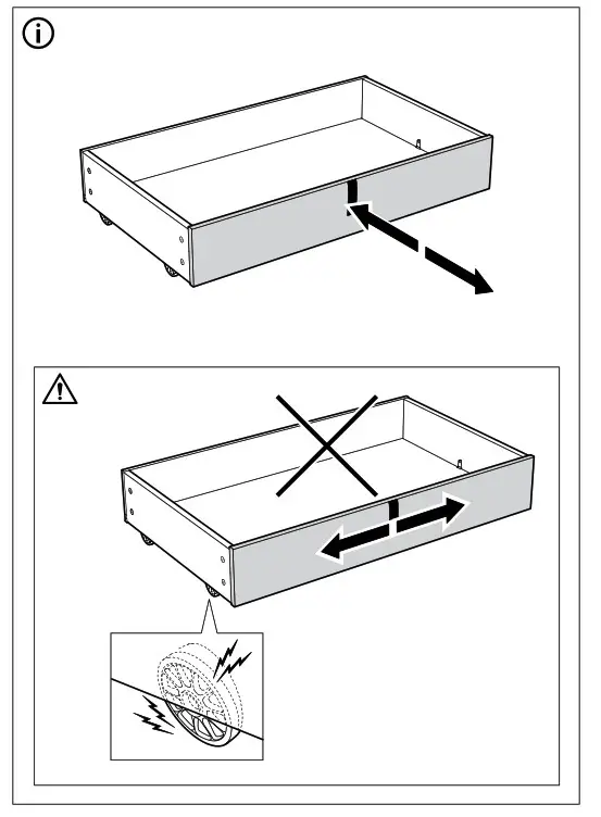 IKEA GLADSTAD Bed Storage Box - fig 11