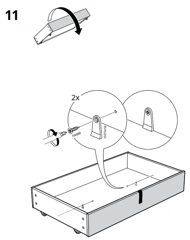 IKEA GLADSTAD Bed Storage Box - fig 9