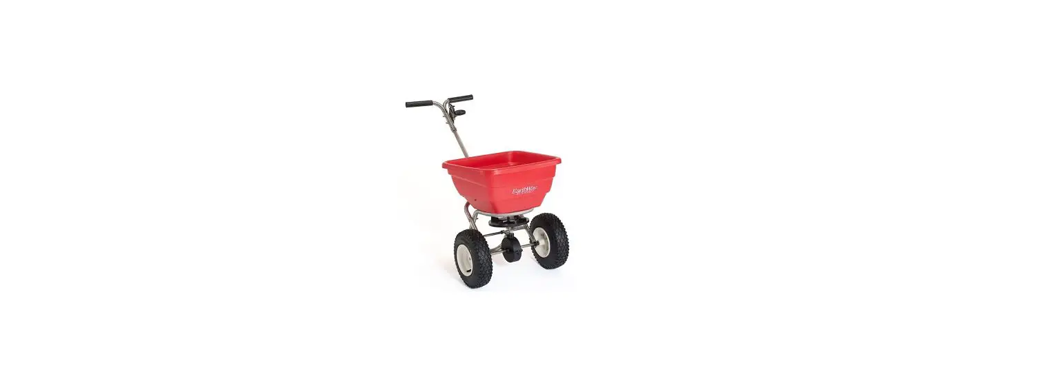 Earthway F80s Commercial Broadcast Spreader With Standard Output Tray Owner's Manual