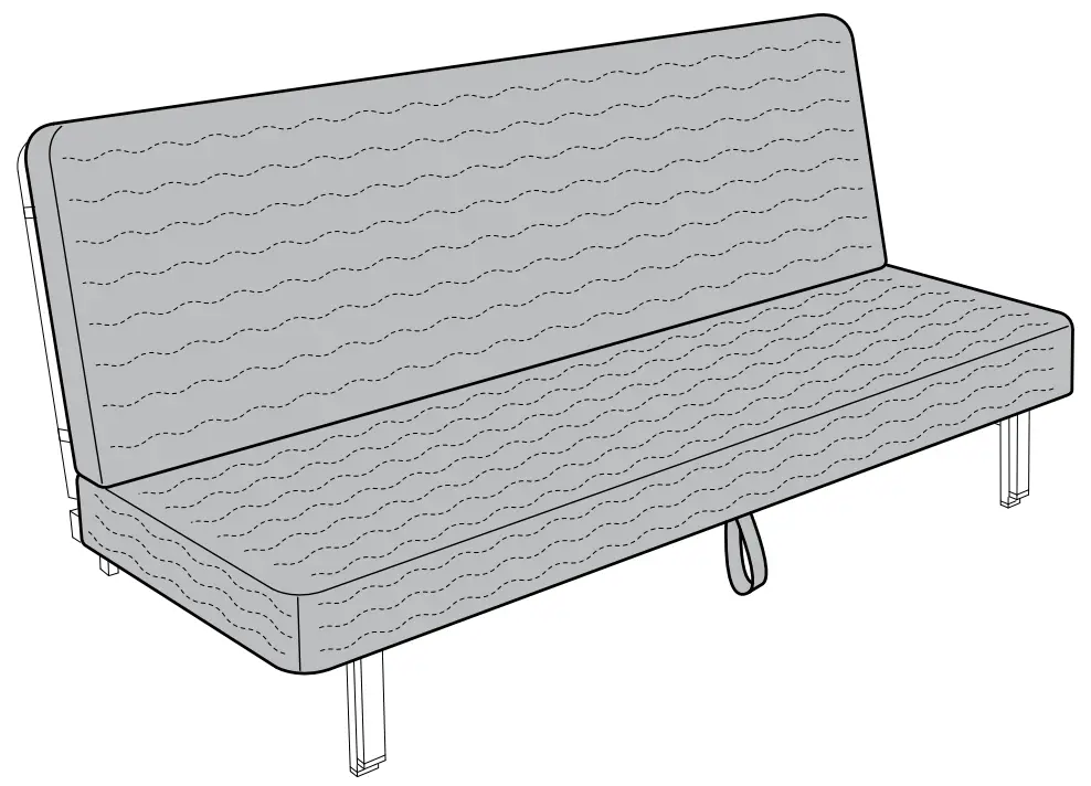 IKEA AA 2351456 1 100 NYHAMN 3 Seat Sofa Bed