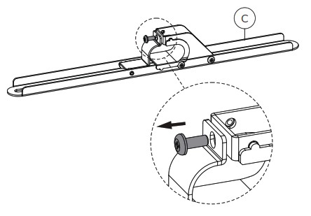 Neomounts NM C440BLACK Monitor Ceiling Mount - Product Overview 12