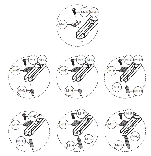 Neomounts NM C440BLACK Monitor Ceiling Mount - Product Overview 14