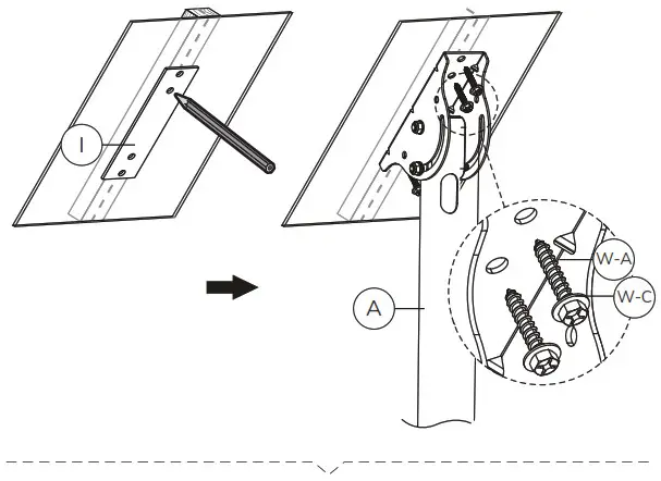 Neomounts NM C440BLACK Monitor Ceiling Mount - Product Overview 2