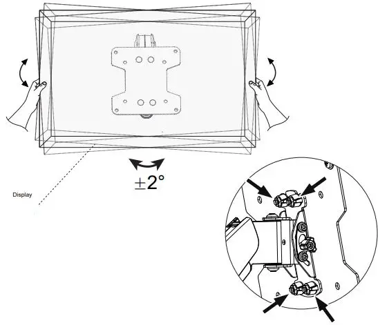 ricoo-S2711-Monitor-Wall-Mount-18