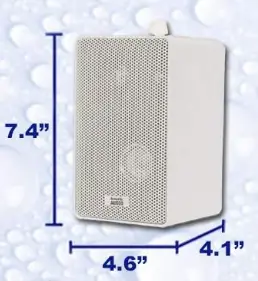 Acoustic Audio 251W Indoor Outdoor 3 Way Speakers-fig-3