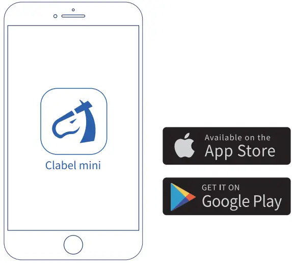 CLABEL 520B Portable Label Printer Maker Machine - Dwonlode App