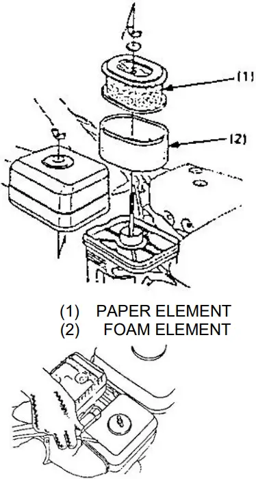 FarmBoy FB IC 209P Agricultural Inter Cultivator - Air cleaner
