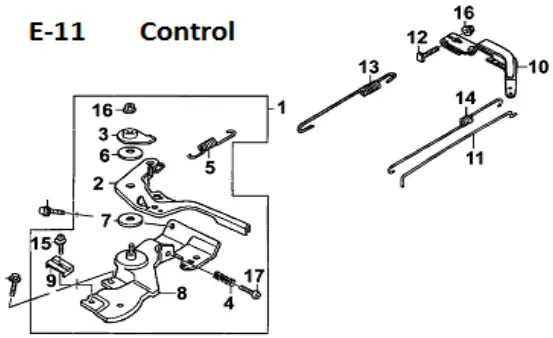 FarmBoy FB IC 209P Agricultural Inter Cultivator - Control