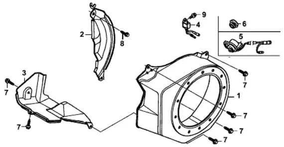 FarmBoy FB IC 209P Agricultural Inter Cultivator - Fan Cover