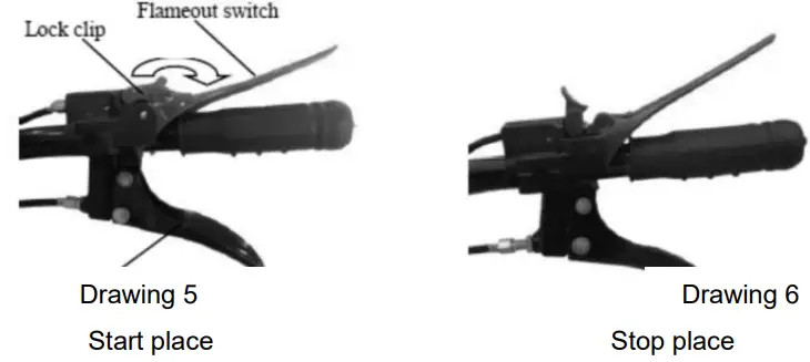 FarmBoy FB IC 209P Agricultural Inter Cultivator - flameout switch