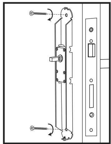 WAFERLOCK L701 Smart Lock - handle set