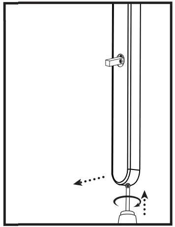 WAFERLOCK L701 Smart Lock - screw at the bottom