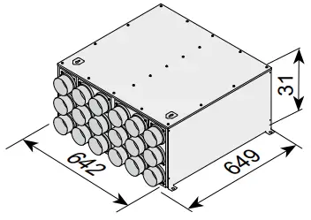BRINK Sky 300 Mechanical Ventilation with Heat Recovery - Demperunit 2