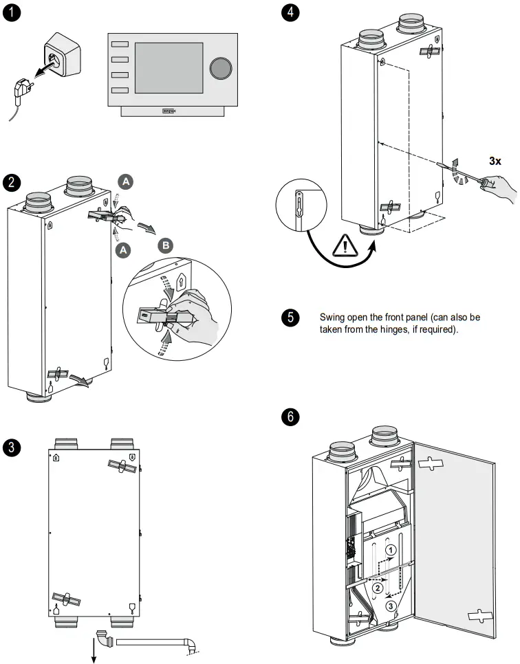 BRINK Sky 300 Mechanical Ventilation with Heat Recovery - Maintenance installer