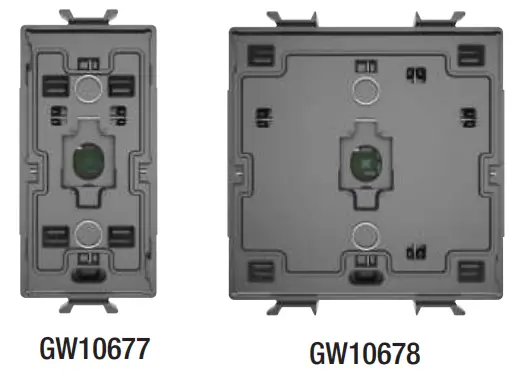 GEWISS GW10677 Modules with 1 Auxiliary Axial Command - product