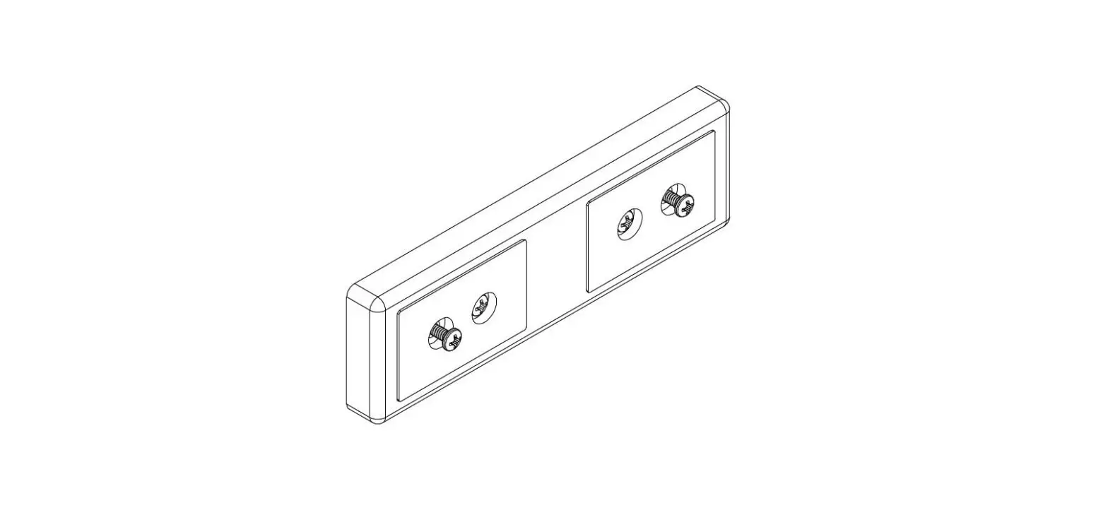 Dranetz 118313-g1 Keyhole Mounting Kit User Manual Dranetz 118313-g1 Keyhole Mounting Kit User Manual
