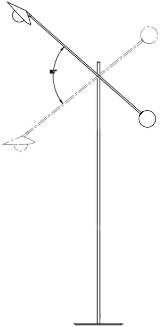 Lucci 269801 Quill 2 Light Floor Lamp 2