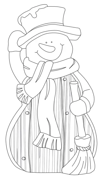 Sunnydaze Decor ART-962 Harold the Happy Lighted Snowman Statue