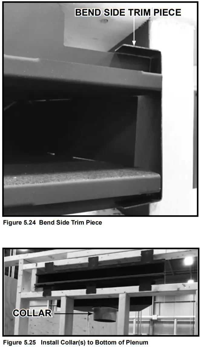 HEARTH HOME PHFR MCE 36 Ducted Passive Heat System - Bottom of Plenum