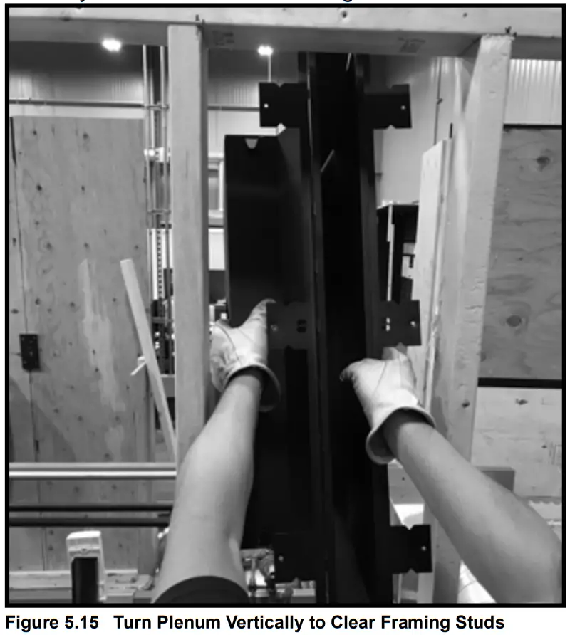 HEARTH HOME PHFR MCE 36 Ducted Passive Heat System - Plenum Vertically